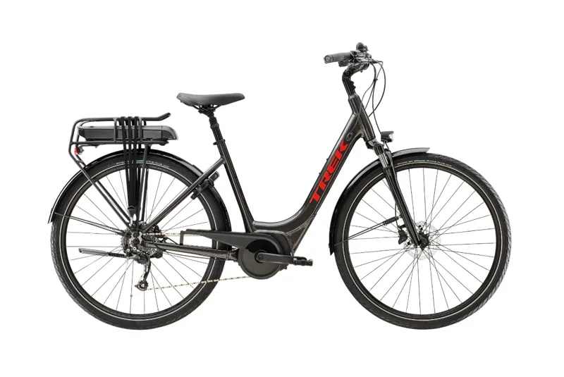 Trek Verve+ 2 Lowstep 400W Electric City Bike Dnister Black